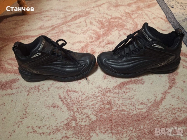Винтидж кожени маратонки Reebok Hexalite (Естествена кожа) – Размер 41 (26.5 см), снимка 2 - Маратонки - 54935516