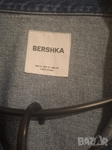 Дамски сет от деним с камъчета Bershka, снимка 3 - Комплекти - 55127377