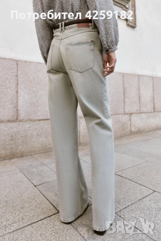 Дънки Zara нови, размер38, снимка 10 - Дънки - 54158020