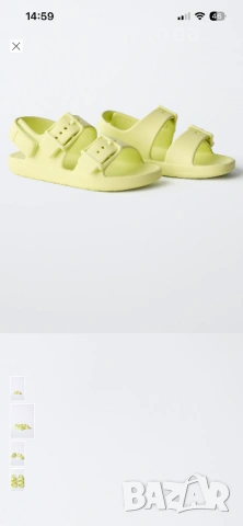 НОВИ детски сандали ZARA - номер 24, снимка 4 - Детски сандали и чехли - 54812472