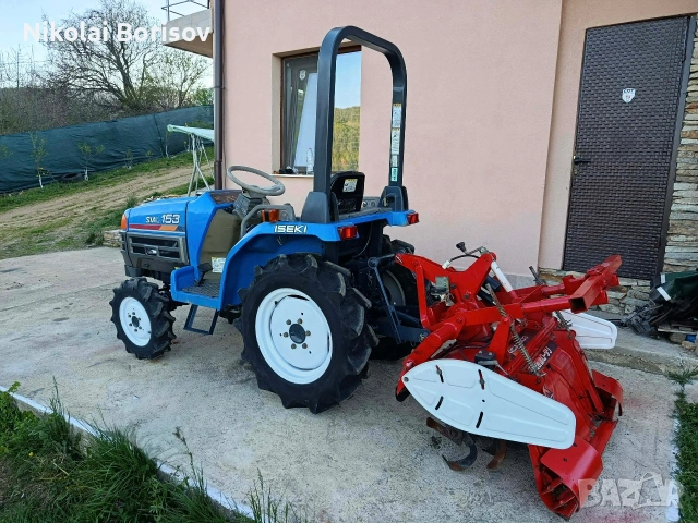 Японски трактор Iseki Sial 153, снимка 3 - Селскостопанска техника - 54138531