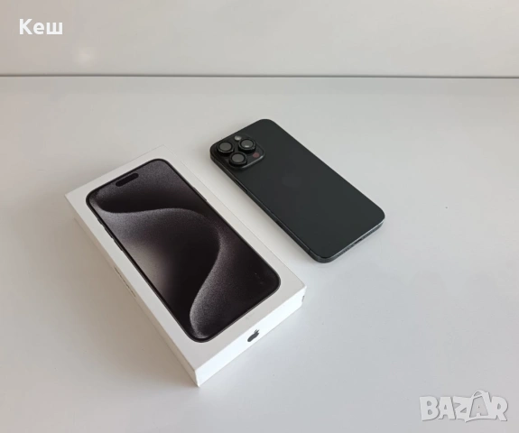 Apple iPhone 15 Pro Max 256GB ( 90% батерия), снимка 4 - Apple iPhone - 54265524