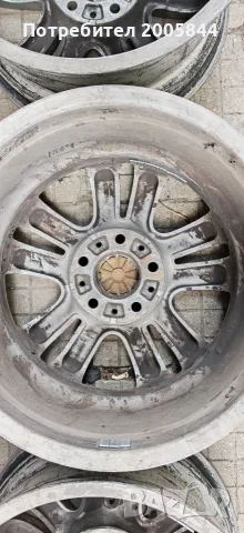 BMW Style 161 (Double Spoke) 17" джанти — с известен проблем (вибрация), снимка 4 - Гуми и джанти - 55602859