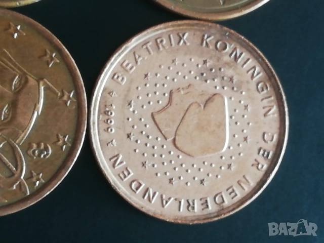 лот 9 монети от 5-евроцента различни държави, снимка 4 - Нумизматика и бонистика - 48030972
