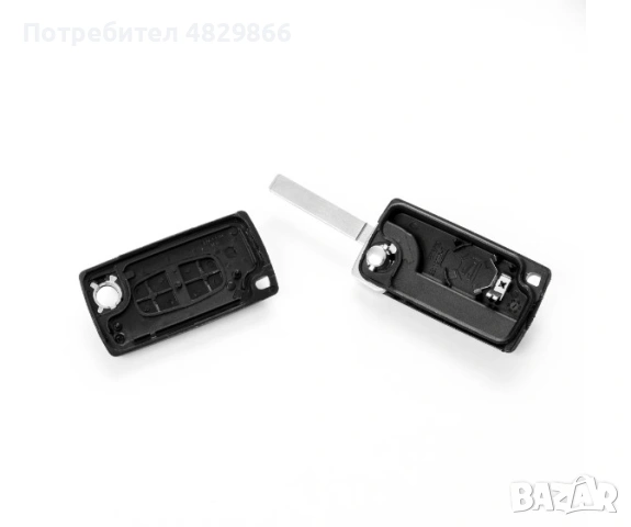 Кутийка за ключ с 2 бутона CITROEN & PEUGEOT, HU83, CE0536, снимка 5 - Части - 54621244