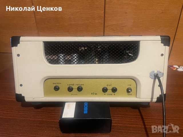 Продавам лампов усилвател за китара 40W, снимка 5 - Китари - 54239727