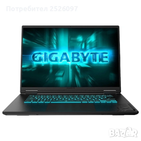 НОВGigabyte A16/WUXGA 165Hz/Ryzen 7 260/RTX 5050 8GB/16GB 5600Mhz/1TB/RGB, снимка 4 - Лаптопи за игри - 54571733
