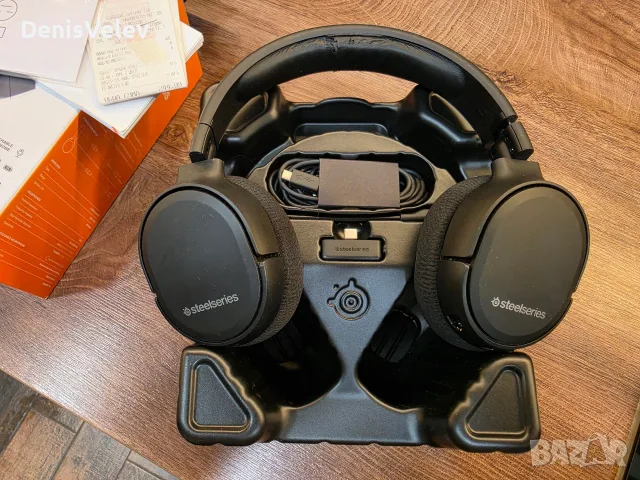 Геймърски слушалки SteelSeries Arctis 1 Wireless, снимка 2 - Слушалки за компютър - 55504717