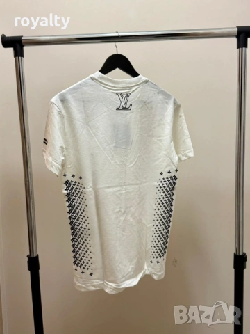 Louis Vuitton Нова Бяла Мъжка Тениска Луи Витон , снимка 2 - Тениски - 54054400