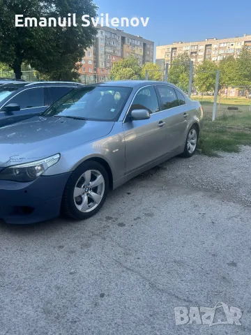 BMW E60 520i | 2.2 бензин | 170 к.с. | 2004 г.  По автомобила е извършена сериозна подмяна на части , снимка 2 - Автомобили и джипове - 55602523