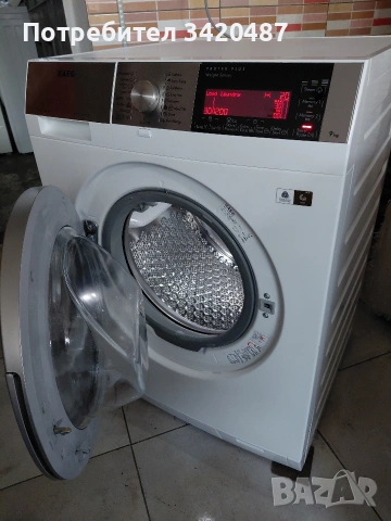Пералня AEG 9кг 1600об на 6 месеца. , снимка 3 - Перални - 55191387