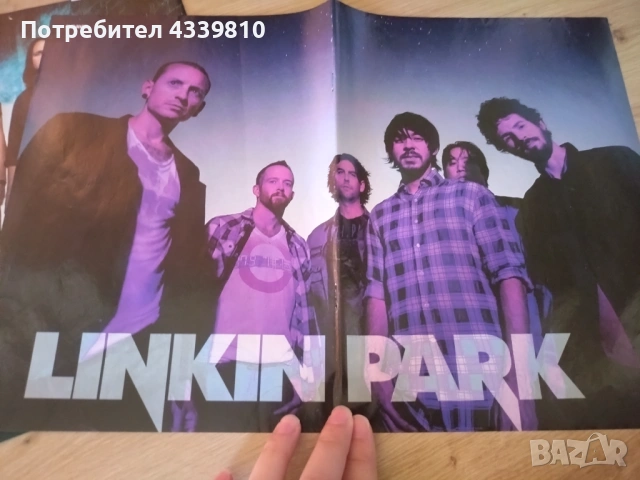 линкин парк linkin park плакат
