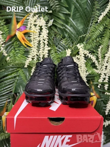 !НОВИ! Nike Air Vapormax Plus 'VM' | Triple Black | + КУТИЯ, снимка 5 - Маратонки - 54168046