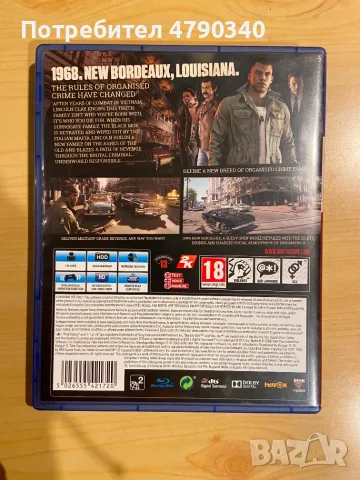 Игра За PS4 Mafia 3, снимка 2 - Игри за PlayStation - 55533880