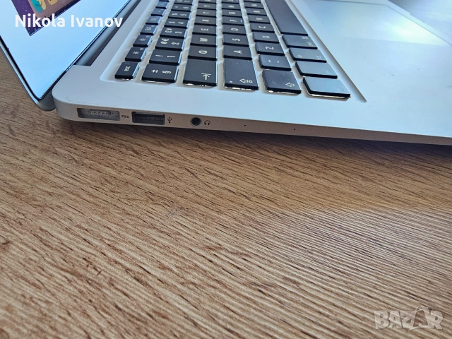 MacBook Air 13" (2017) | i5 | 8GB RAM | 128GB SSD | ЧИСТО НОВА Батерия + Оригинално зарядно, снимка 4 - Лаптопи за дома - 54972759