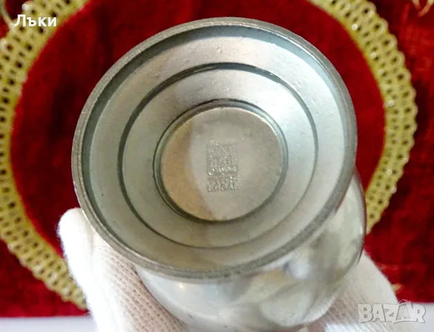Калаена ваза за една роза,свещник. , снимка 2 - Вази - 55352921