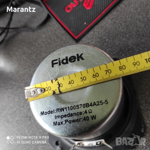 Fidek RW1100 4omh 40W, снимка 6 - Тонколони - 55191533