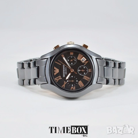 Emporio Armani AR1411 Ceramica Chronograph, снимка 4 - Дамски - 38774743