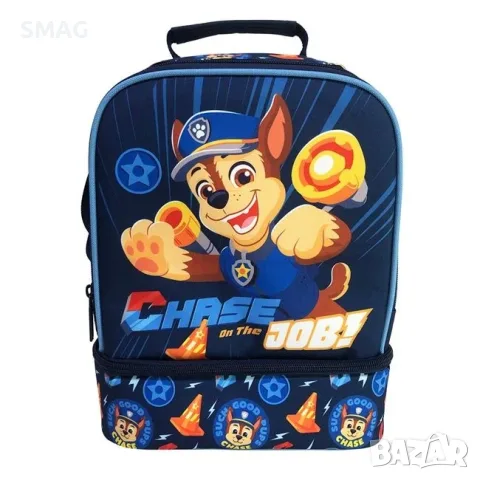 Термочанта за храна paw patrol с 2 отделения синьо червена_1252209, снимка 3 - Раници - 55704279
