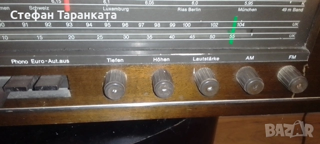 Радио тунер,SABA 1968 година производство , снимка 5 - Радиокасетофони, транзистори - 54649398