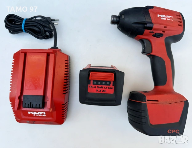 Hilti SiD 14-A - Акумулаторен импакт драйв 2x14.4V 3.3Ah перфектен!, снимка 3 - Винтоверти - 55223586