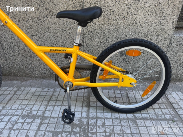 Milestone Bicycles детски велосипед за теглене/Tag Along bicycle, снимка 5 - Велосипеди - 54902775