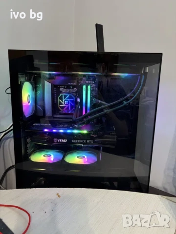 Геймърски компютър Ryzen 5 7500F / RTX 3070 / 32GB, снимка 2 - Геймърски - 55283439