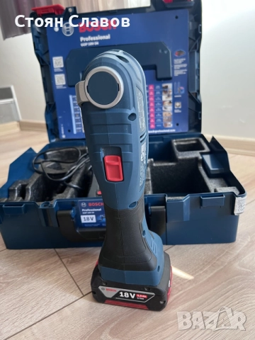 Bosch Мултифункционален инструмент с батерия  18 V, 20000 вибрации/мин,, снимка 5 - Други инструменти - 55471338