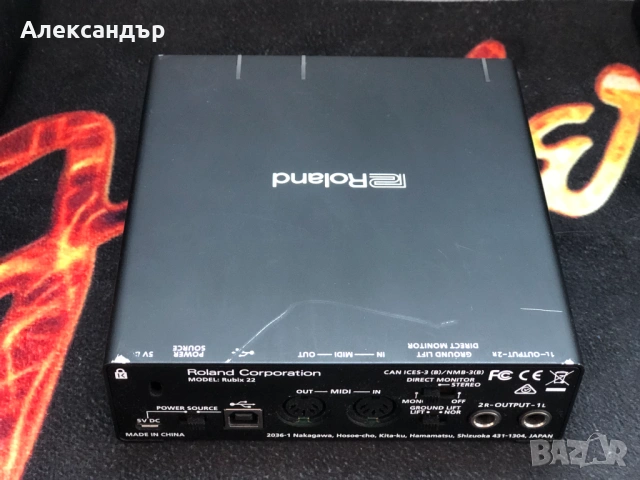 Roland Rubix22 USB Audio Interface, снимка 7 - Китари - 54489875