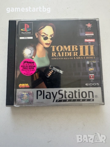   Tomb Raider III Adventures of Lara Croft за PS1