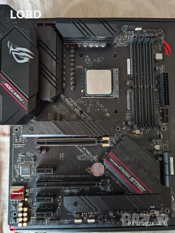 Комплект Ryzen 7 5800X, Asus Rog Strix B550F Gaming WiFi, RAM 32GB DDR4 3200, снимка 11 - Процесори - 55147330