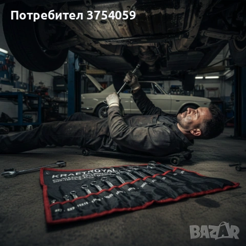 Здрав комплект ключове лули KraftRoyal 6–32 mm — прецизна, корозионно устойчива стомана за труднодос
