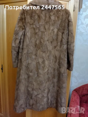 Натурално кожено палто, снимка 2 - Палта, манта - 55666080