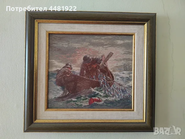 Гоблени Вилер, ушити, снимка 2 - Антикварни и старинни предмети - 55643771