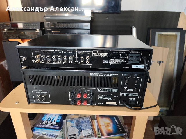 Hitachi HMA-8500mk2+HCA8500mk2, снимка 2 - Ресийвъри, усилватели, смесителни пултове - 55191701