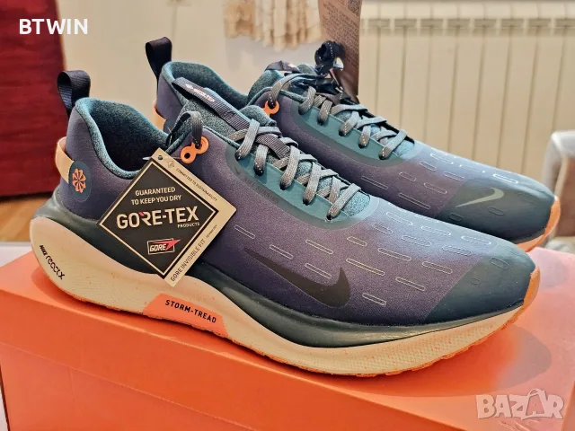 Чисто нови ! Мъжки маратонки Nike Reactx Infinity RN 4 GTX (Gore-Tex) – Номер 48.5 !