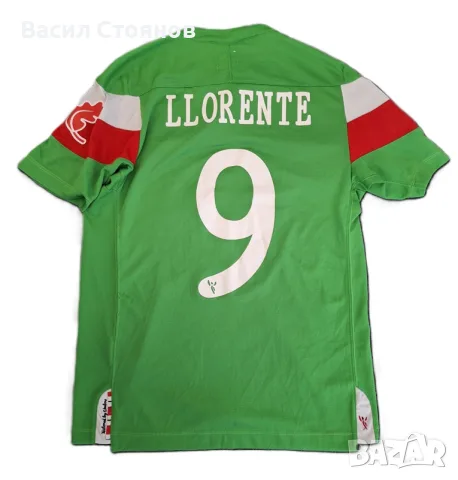 Атлетик Билбао /  Athletic Club de Bilbao 2011/12 Umbro away #9 Llorente - размер M, снимка 2 - Фен артикули - 46757778