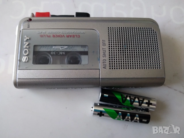 Ретро, диктофон SONY M-475, снимка 2 - Радиокасетофони, транзистори - 55077512
