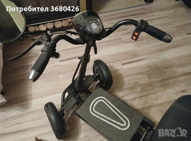 Продавам нова електрическа четриколка с литиево-полимерна батерия, снимка 5 - Инвалидни скутери - 54901790