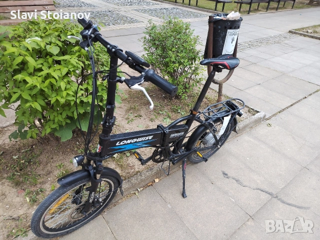 сгъваем електрически велосипед 20 цола, снимка 4 - Велосипеди - 55048293
