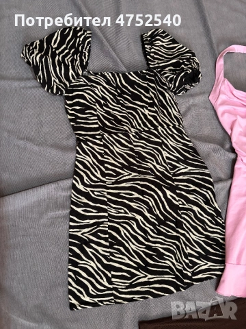 Дамски рокли – размер S/M, модерни и запазени, снимка 2 - Рокли - 54202439