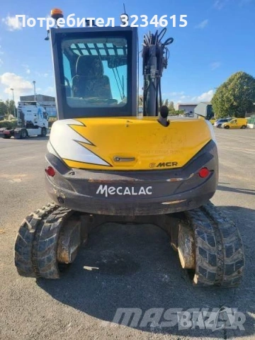 Mecalac 6mcr+клима+4кофи и вилици , снимка 10 - Индустриална техника - 54948055