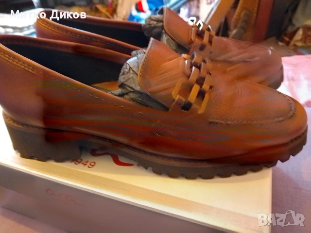 Ara маркови дамски обувки естеств.кожа  #40 стелка 26 см нови купувани за 199лв сега 50 евро, снимка 12 - Дамски елегантни обувки - 54429078