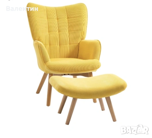 Фотьойл с табуретка HOMCOM