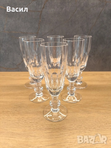 Кристални чаши за шампанско Villeroy & Boch – 6 бр. (18 см)