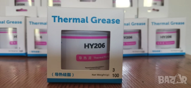 100гр 6 W/m·K за лаптопи Halnziye HY226 HY236 Thermal Putty течен термопад за лаптоп, снимка 2 - Други - 52509106