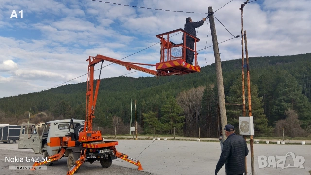 Автовишка АГП-9 УАЗ 3303, снимка 9 - Индустриална техника - 54401051