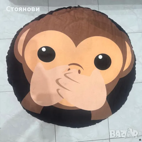 Барбарон възглавничка столче за земята за дете bean bag, снимка 4 - Мебели за детската стая - 38183466