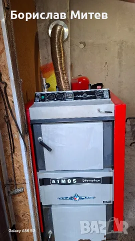 Пиролизен котел на дърва ATMOS DC 32 S (35 kW), снимка 2 - Други - 55358911
