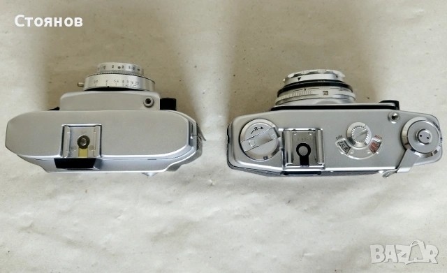 Лот от 2 работещи винтидж 35 мм фотоапарата AGFA + BEIRETTE, снимка 5 - Фотоапарати - 55188686